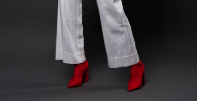 zapatos para pantalones de campana