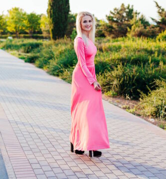zapatos vestido rosa